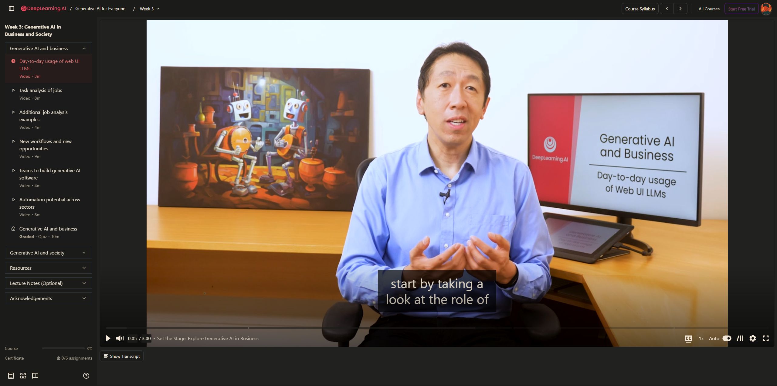 Coursera native subtitles before extension